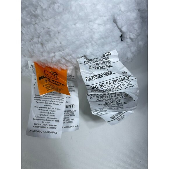 Sanrio Hello Kitty Sherpa Kitty Face 16" x 14" Throw Pillow - Picture 9 of 10